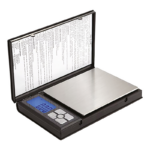 BÁSCULA DIGITAL NEGRA CAPACIDAD 2 kg/0,1 g "X"