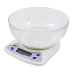 BÁSCULA MULTIUSO DIGITAL CAPACIDAD 5 kg/1 g CON TAZÓN