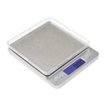 BÁSCULA MULTIUSO DIGITAL PLATA CAPACIDAD 2 kg/0,1 g