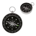 BRÚJULA METÁLICA CON ARGOLLA