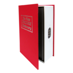 CAJA DE VALOR LIBRO PLÁSTICO 18 cm COMBINACIÓN