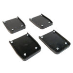 ZANCO REPUESTO ZAPATA DE HULE CON 4 PIEZAS