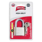 CANDADO DE HIERRO PHILLIPS 250 BP 50 mm BLISTER "X"
