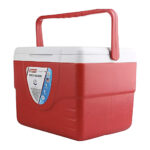 HIELERA 9 QTS. ROJA CON ASA "X"