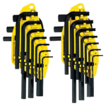 LLAVE HEXAGONAL MIXTO JUEGO 20 PIEZAS 3/8" Y 10 mm "X"