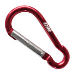 BANDOLA ALUMINIO "8" - 8 cm ROJA CON 25 PIEZAS