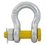 GRILLETE PERNO CON TUERCA Y CHAVETA 1/2"