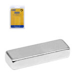 IMÁN NEODIMIO RECTANGULAR 12x3x4 mm BLISTER CON 20 PIEZAS