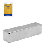 IMÁN NEODIMIO RECTANGULAR 40x5x5 mm BLISTER CON 2 PIEZAS