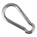 BANDOLA MOSQUETÓN INOXIDABLE 10 cm CARGA 349 K PIEZA